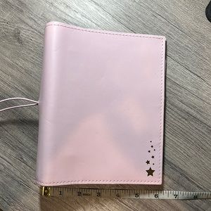 Foxy Fix Personal wide leather ring planner